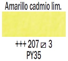 Acuarela Am.Cadmio Limón nº207 Serie 3